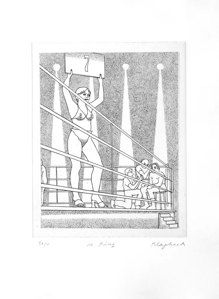 Gravure Klapheck - Ring