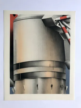 Lithographie Klasen - Antenne (L'Air V)
