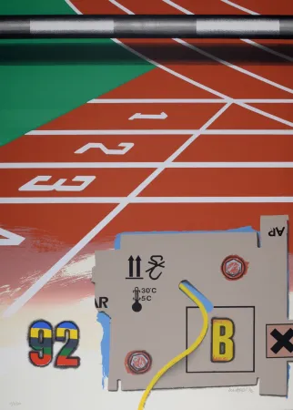 Sérigraphie Klasen - Composition