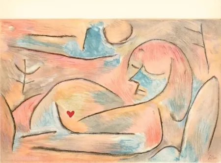 Lithographie Klee - Hiver