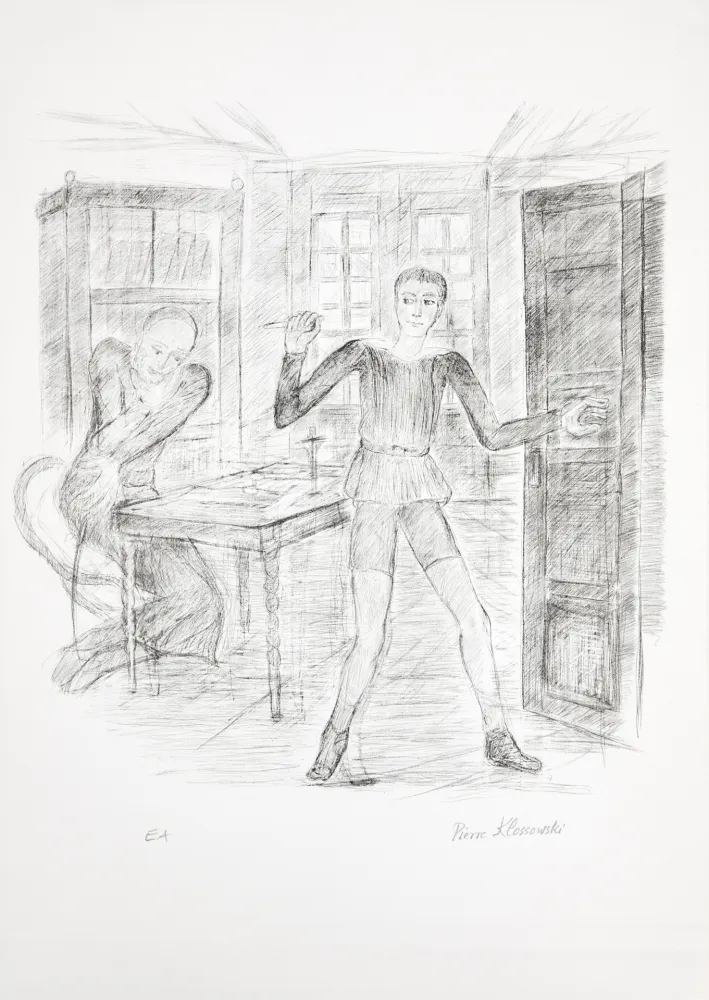 Lithographie Klossowski - Meurtre (le)