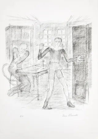 Lithographie Klossowski - Meurtre (le)