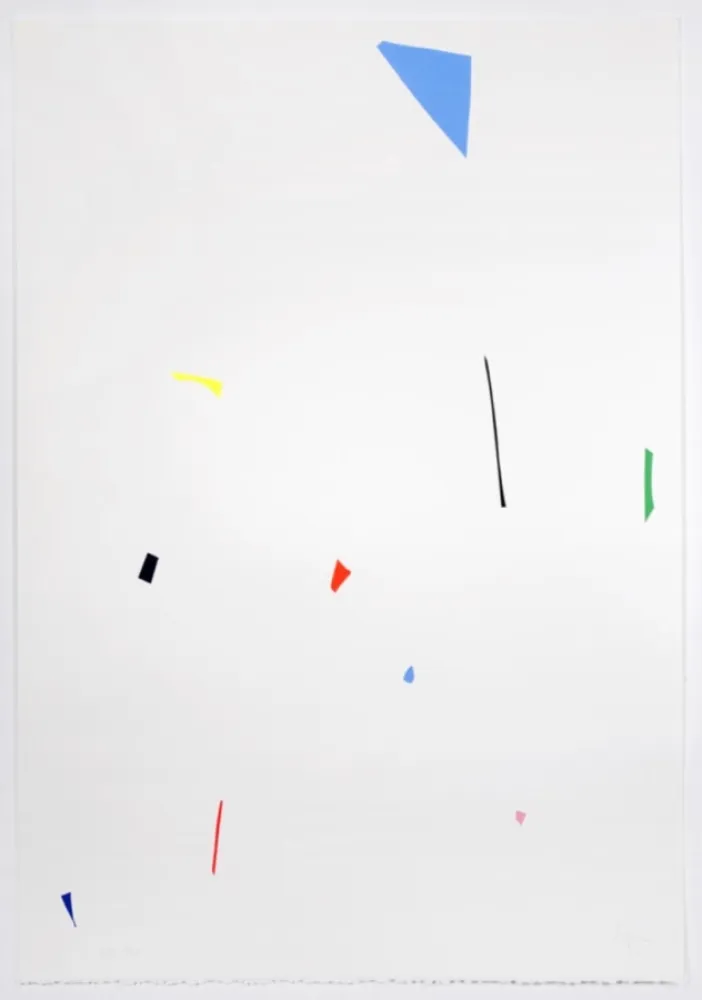 Sérigraphie Knoebel - Ohne Titel (2)