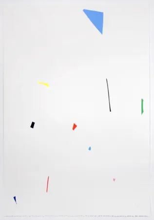 Sérigraphie Knoebel - Ohne Titel (2)