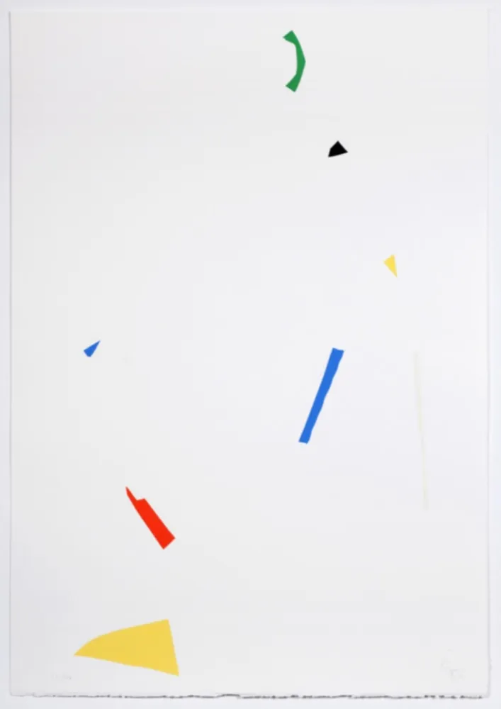 Sérigraphie Knoebel - Ohne Titel (3)