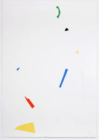 Sérigraphie Knoebel - Ohne Titel (3)