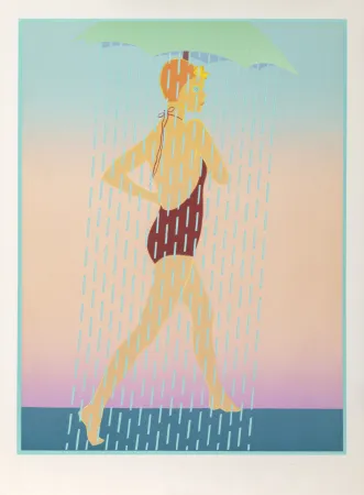 Sérigraphie Kogelnik - Rainy