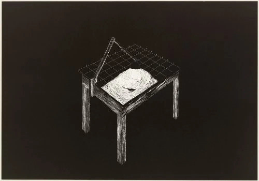 Lithographie Komatsu - Desapropriaçâo 1