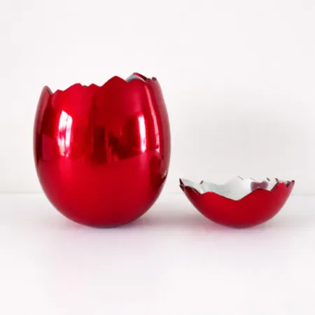 Multiple Koons - Cracked Egg (Red)