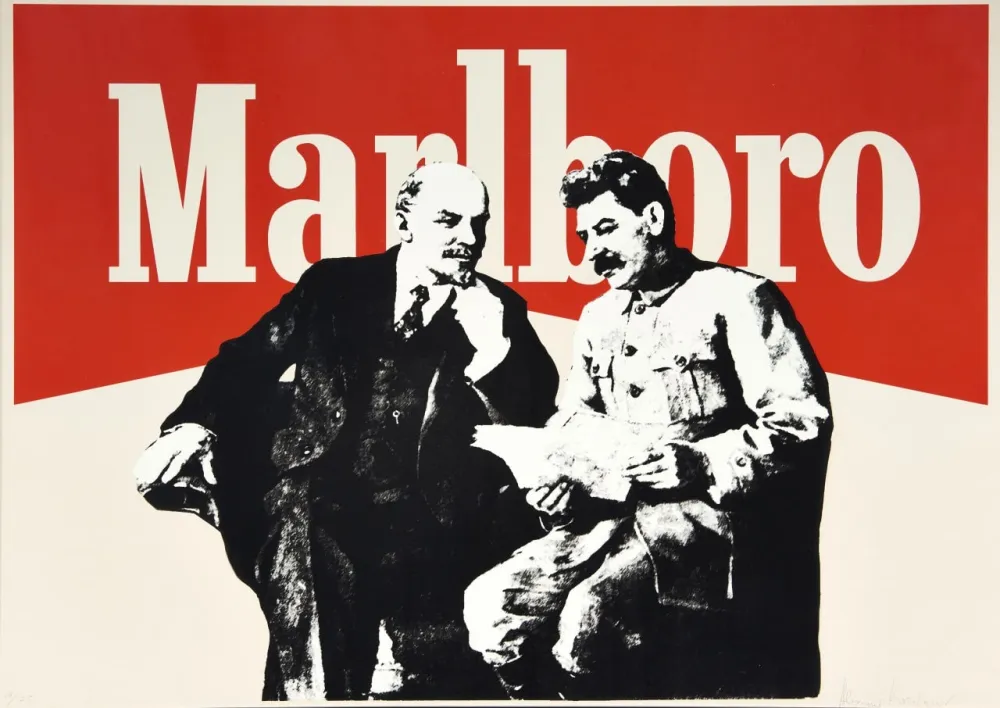 Sérigraphie Kosolapov  - Marlboro Men