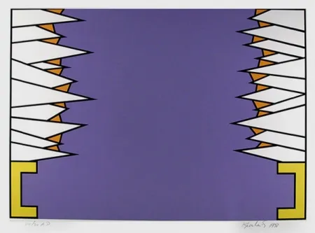 Sérigraphie Krushenick - Over the Rainbow