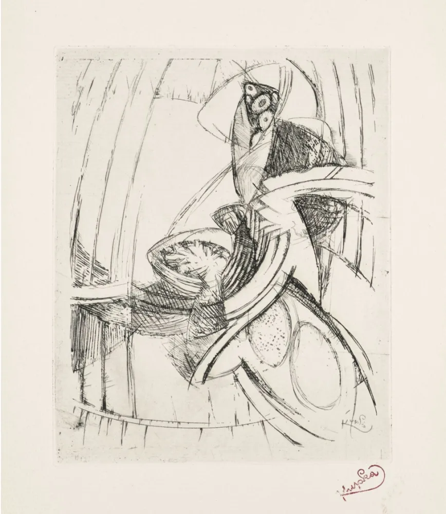 Eau-Forte Kupka - Sound of Clocks