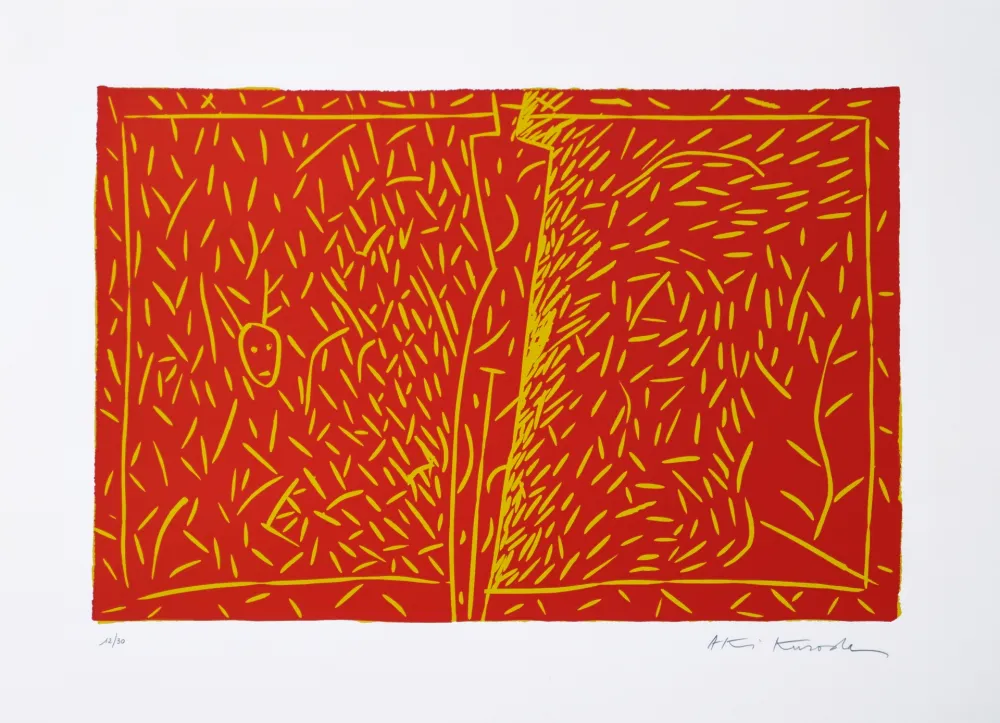 Linogravure Kuroda - Sud I I I