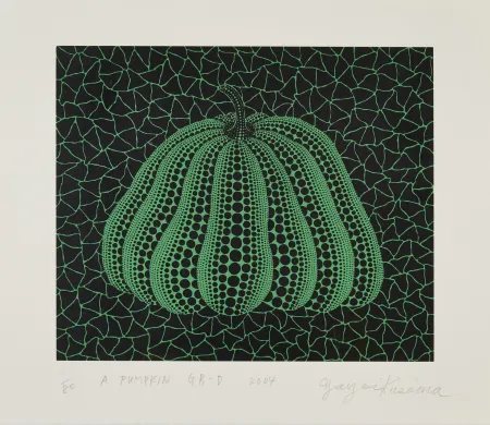 Sérigraphie Kusama - Pumpkin GB-D
