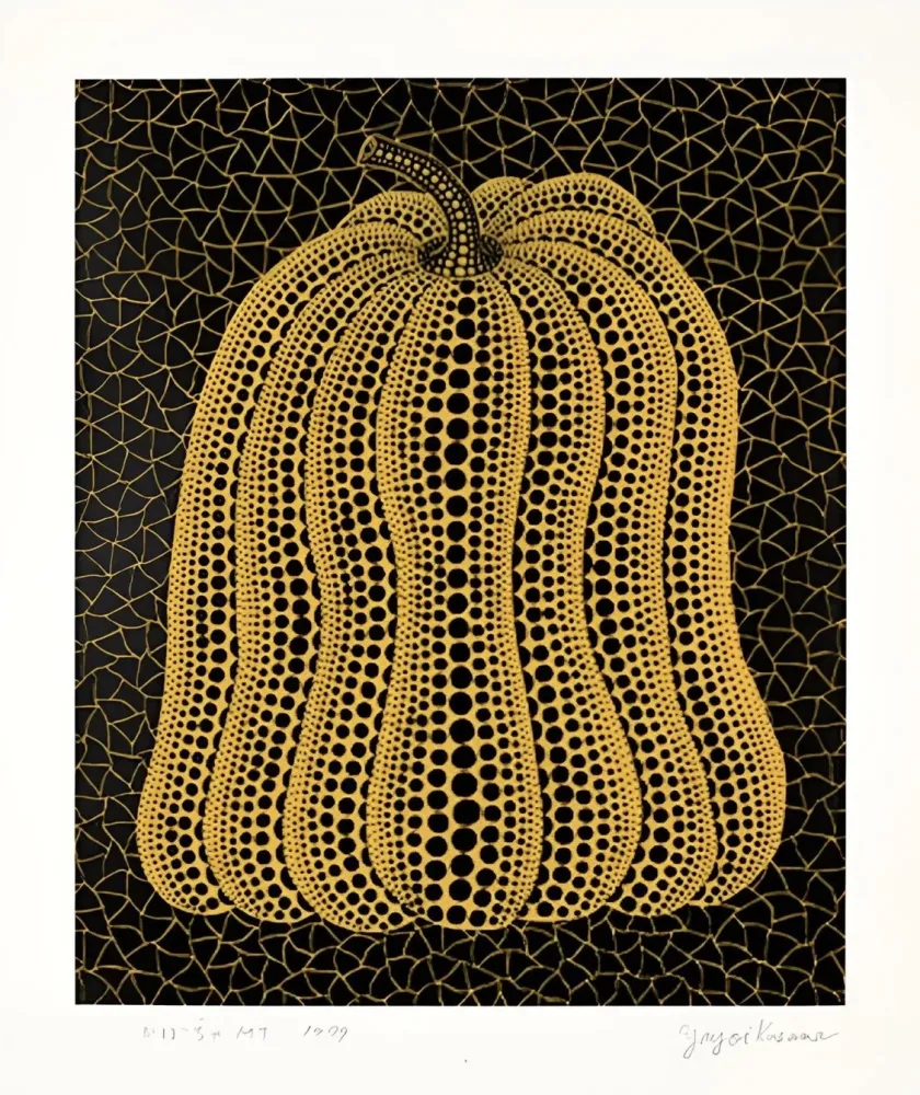 Sérigraphie Kusama - Pumpkin MT