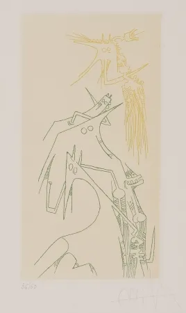 Gravure Lam - Composición Surrealista