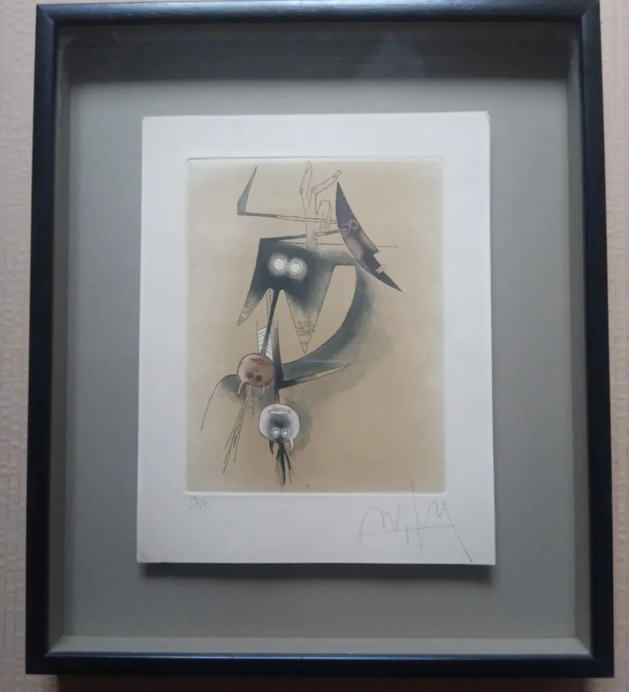 Eau-Forte Lam - Croiseur Noir  III