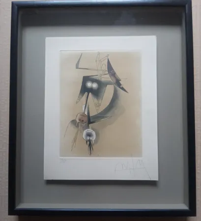 Eau-Forte Lam - Croiseur Noir  III