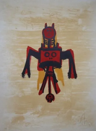 Lithographie Lam - EL ÚLTIMO VIAJE DEL BUQUE FANTASMA