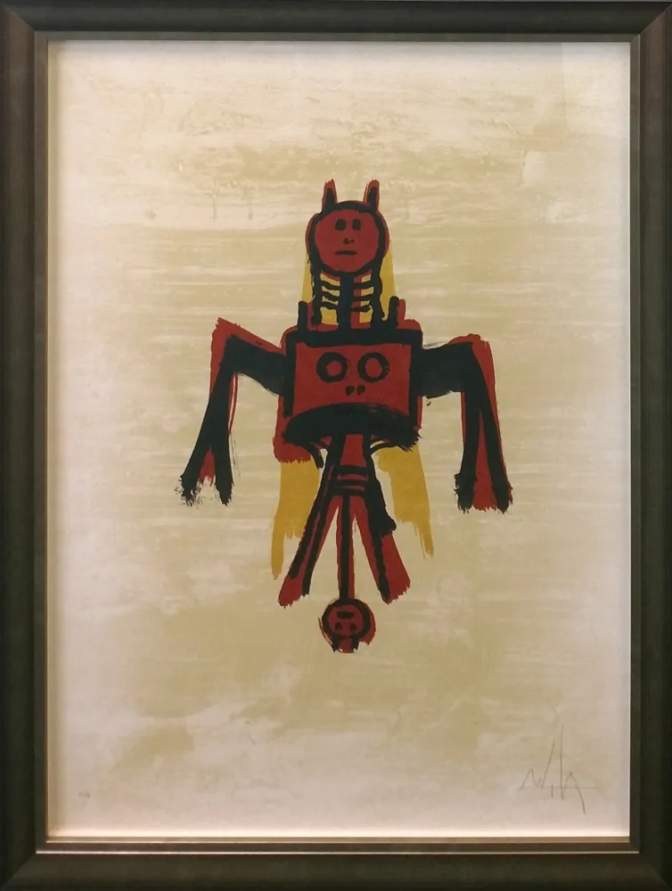 Lithographie Lam - EL ULTIMO VIAJE DEL BUQUE FANTASMA