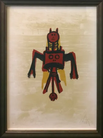 Lithographie Lam - EL ULTIMO VIAJE DEL BUQUE FANTASMA