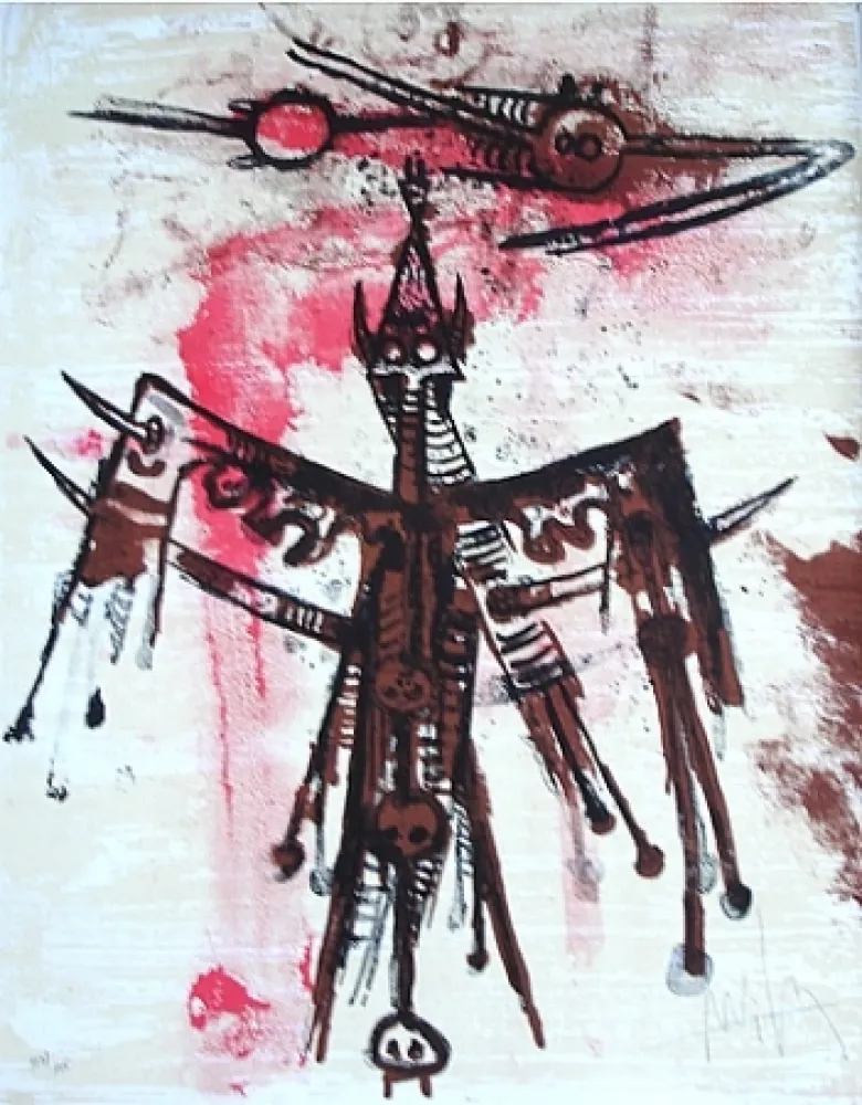 Lithographie Lam - Senza titolo