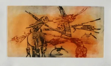 Eau-Forte Et Aquatinte Lam - Senza titolo