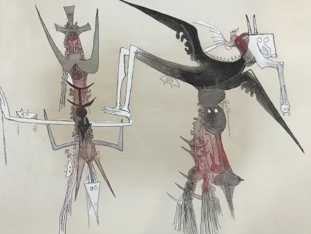 Aquatinte Lam - Untitled 