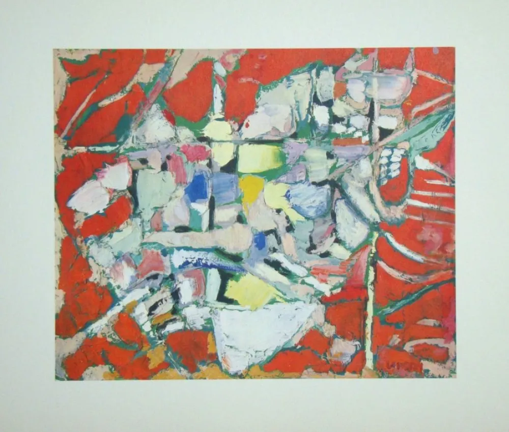 Lithographie Lanskoy - A propos d'une calomnie