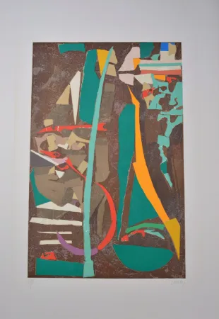 Lithographie Lanskoy - Journal d'un fou