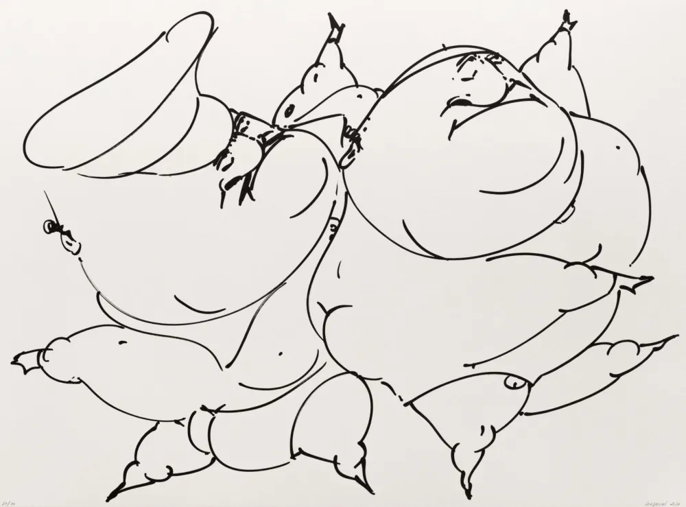 Lithographie Lanzarini  - Coreografía