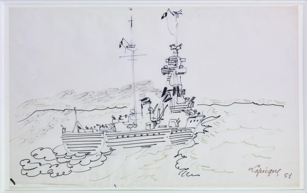 Aucune Technique Lapicque - Unique dessin sur calque