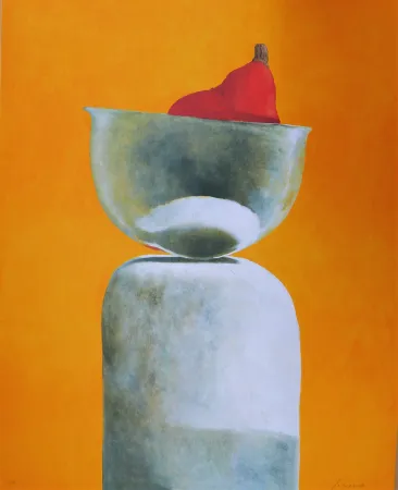 Lithographie Larraz - Solstice