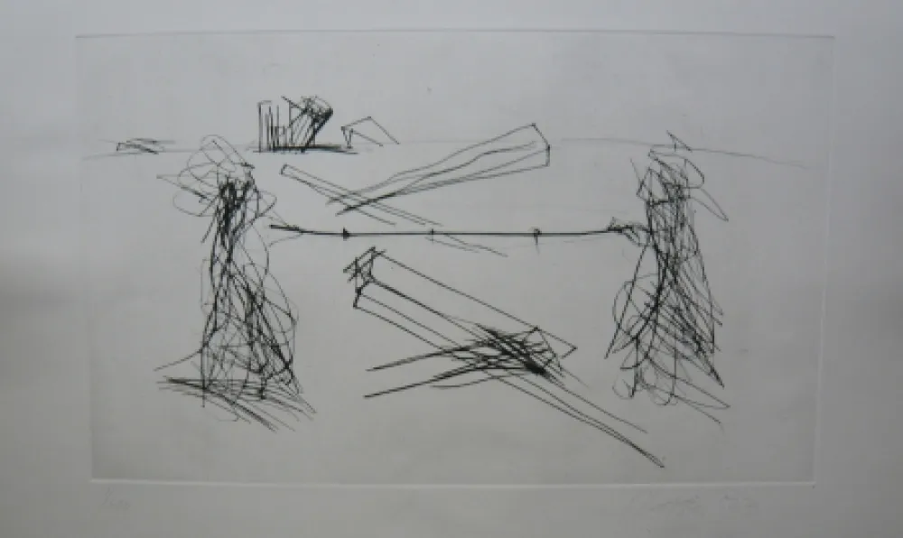 Gravure Lataster - Sans titre