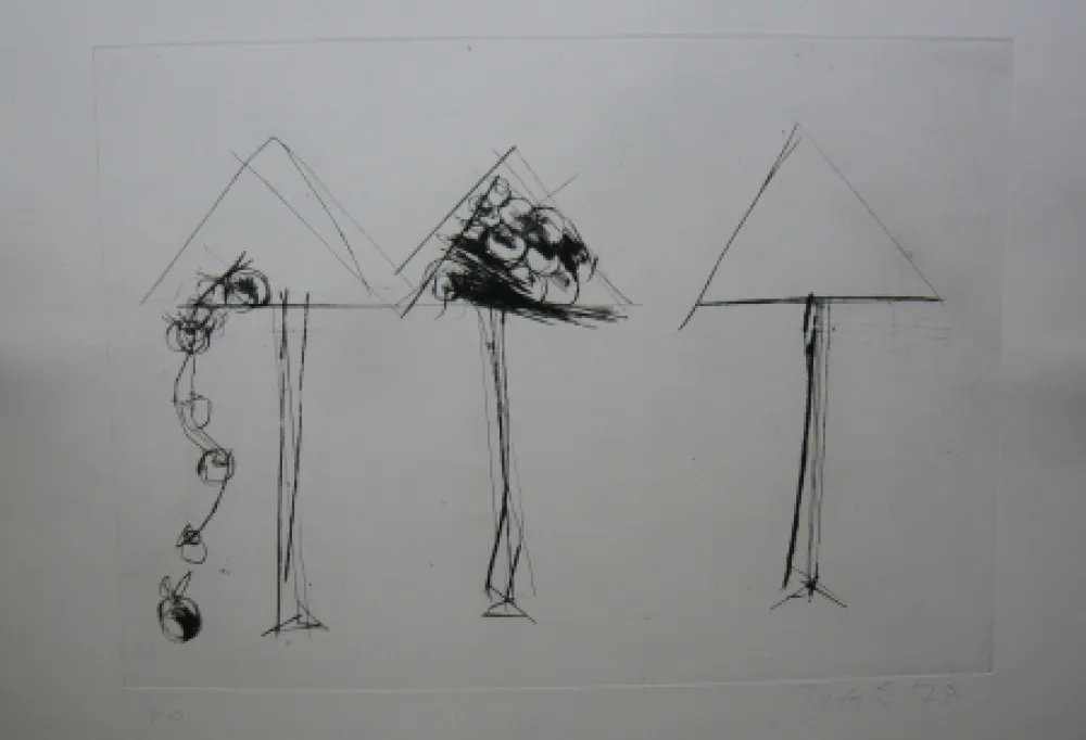 Gravure Lataster - Sans titre