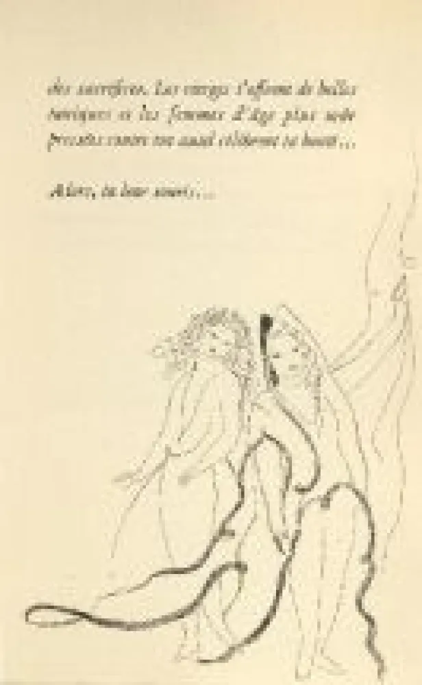 Livre Illustré Laurencin - Poèmes de Sapho, illustrés de 23 eaux-fortes par Marie Laurencin