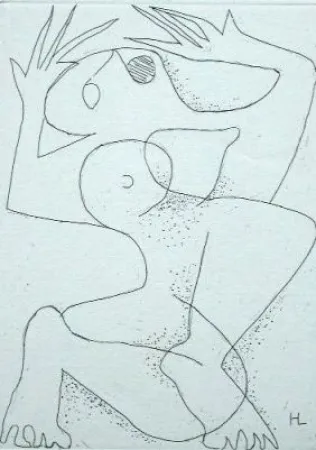 Eau-Forte Laurens - L'exterminée