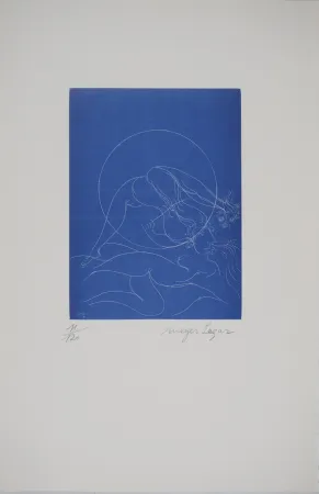 Gravure Lazar - Cantique des Cantiques, Les amants célestes