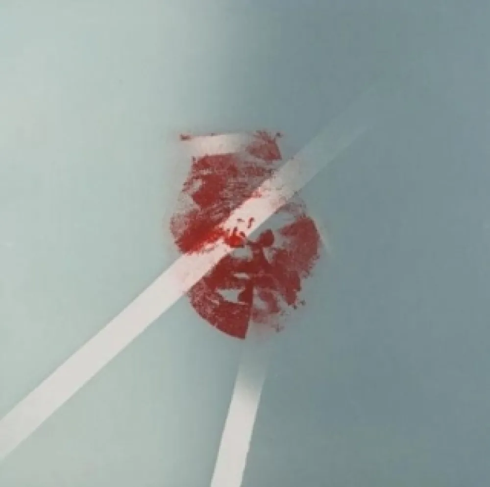 Aquatinte Le Brocquy - La mort d'un héros