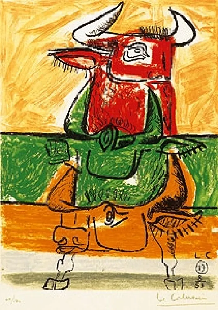 Eau-Forte Le Corbusier - Libro UNITÉ