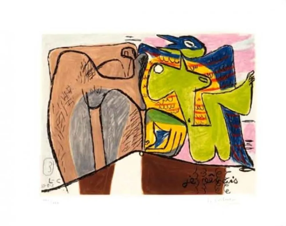 Eau-Forte Le Corbusier - Unité