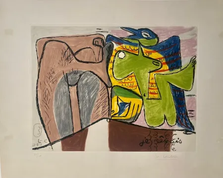 Eau-Forte Et Aquatinte Le Corbusier - Unité, Planche 3 