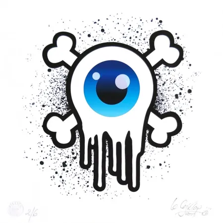 Estampe Numérique Le Cyklop - Poison bleu