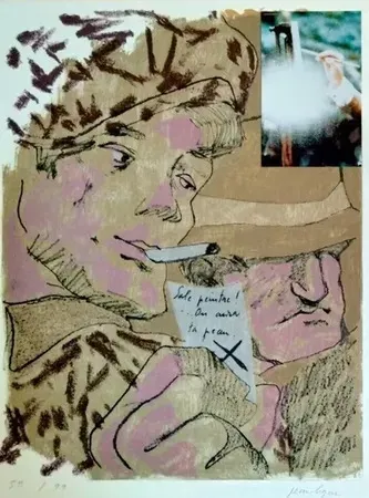Lithographie Le Gac - Composition