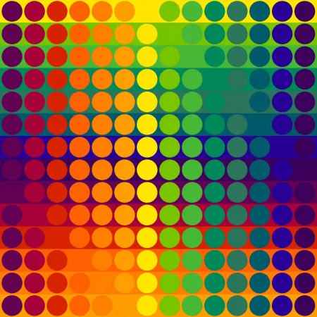 Lithographie Le Parc - Color Secuencia 5