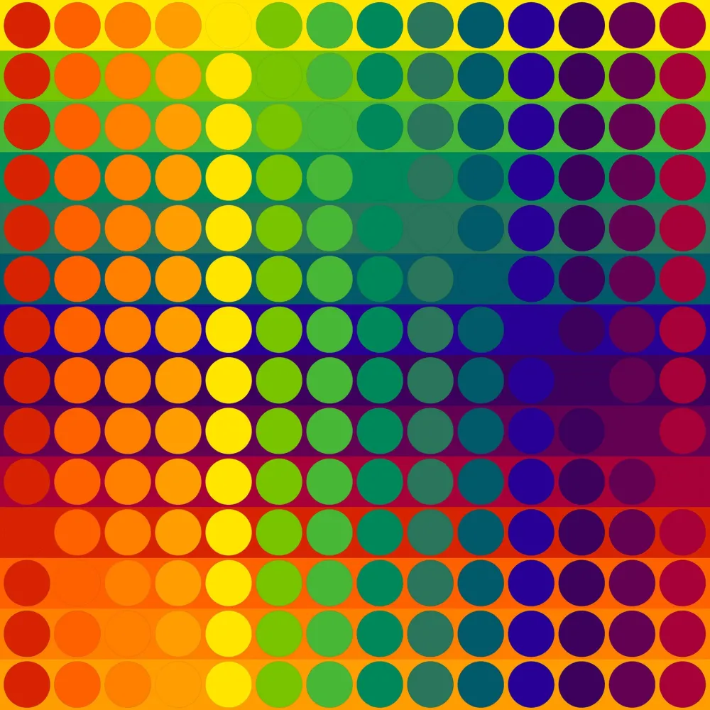 Lithographie Le Parc - Color Secuencia 6