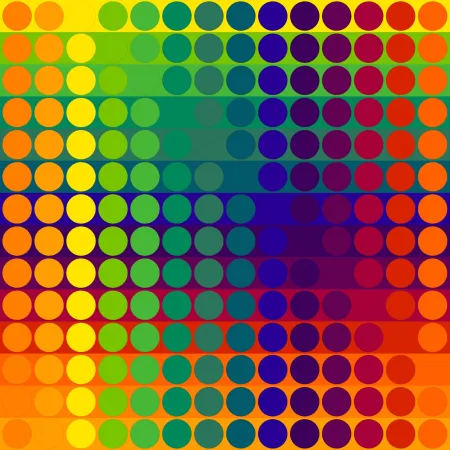 Lithographie Le Parc - Color Secuencia 7