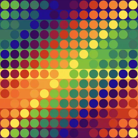 Lithographie Le Parc - Color Secuencia 9