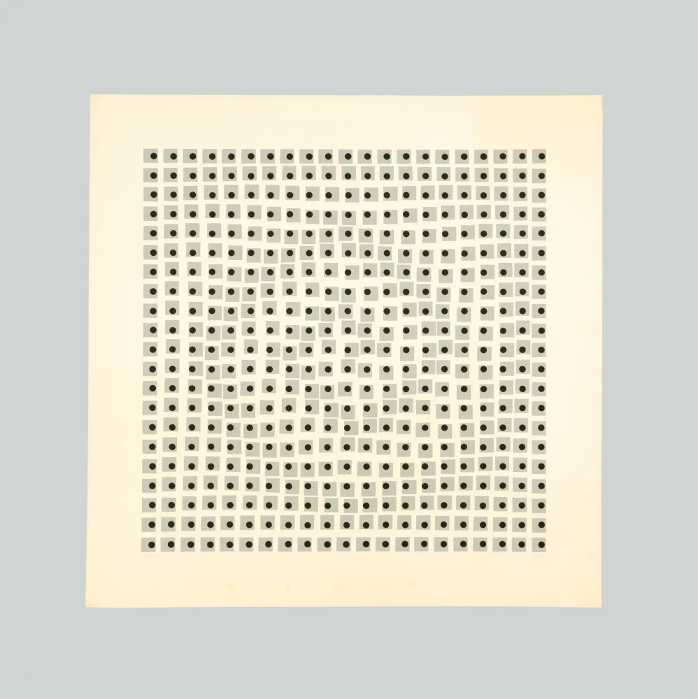 Sérigraphie Le Parc - Composition