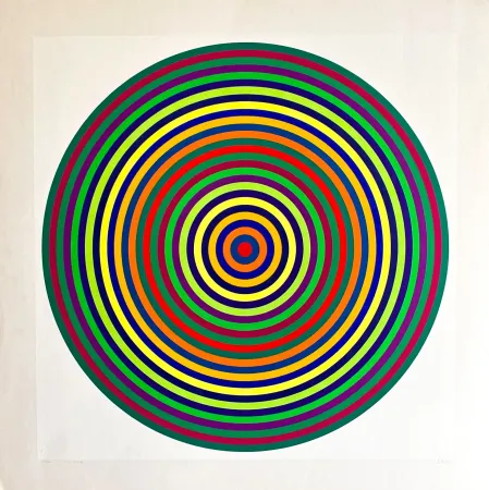 Sérigraphie Le Parc - Couleur n°1-2